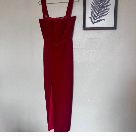 Adeirlina dresses small red velvet Valentine's day! NWT - Picture 2 of 10